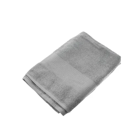 Полотенце махровое 70*140см однотонное серое 380гр