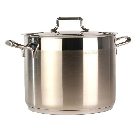 Кастрюля 8,5л нерж.сталь Anett высокая 24*19см стекл.крышка 3TTCКK0420002 (4)