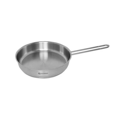 Сковорода 22см нерж.сталь МАРТА без крышки арт.130-220-0 (6/12)