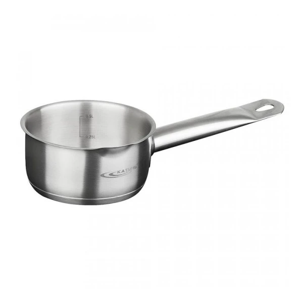 Сотейник 3л нерж.сталь ОБЩЕПИТ-ШЕФ d20см, h10см без крышки, с ручкой, капс.дно ТРС КТ-ОБ-КВ-20 (4)