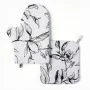 Набор кухонный 2пр Доляна Plant leaves (рукавица 20*27см прихватка 19*19см) 100% хл 10744947