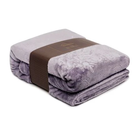 Плед 200*220 микрофибра Кристалл сиреневый