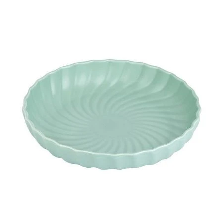 Тарелка глубокая 21см h4см фарфор Fresh Taste. Green (24)