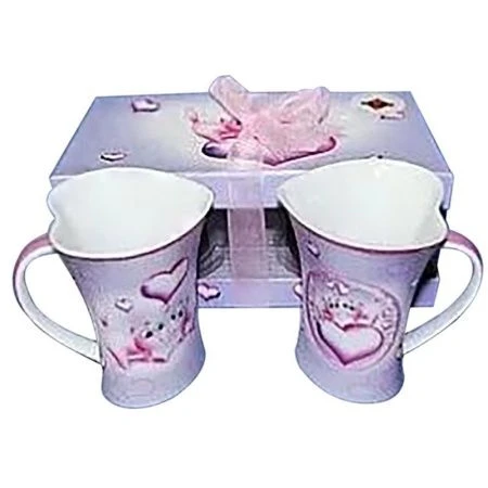 Кружки набор 2пр 220мл фарфор КИС-КИС подар.уп (24) Кружки набор 2пр 220мл фарфор КИС-КИС подар.уп (24)