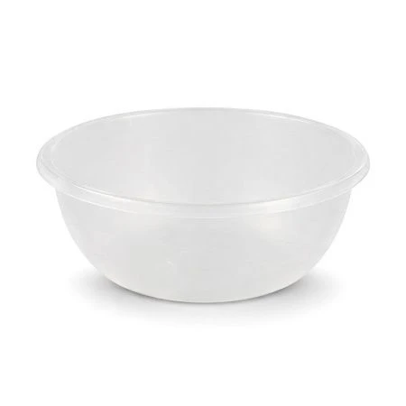 Таз 10л пластик ЛЮКС прозрачный круглый (30)