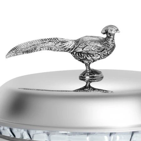 Мармит 1,3л нерж.сталь/стекло ОХОТА с крышкой (4)