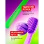 Зубная щетка жесткая YOUNIQ (зеленый+фиолетовый) (12)