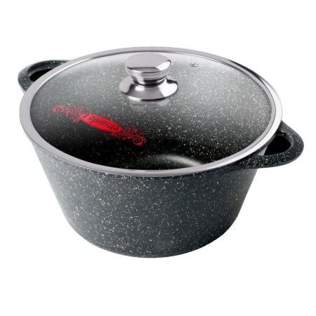 Кастрюля 2л алюминий АП Гранит индукция со стекл.крышкой литой ручкой, подар.уп. (5) Кастрюля 2л алюминий АП Гранит индукция со стекл.крышкой литой ручкой, подар.уп. (5)