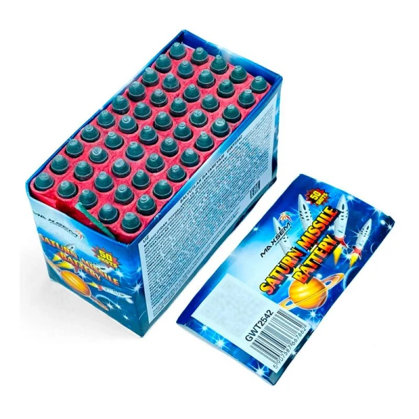 Салют 50 залпов Saturn missile battery 0.2 калибр GWT2542 Maxsem (50/1) Салют 50 залпов Saturn missile battery 0.2 калибр GWT2542 Maxsem (50/1)