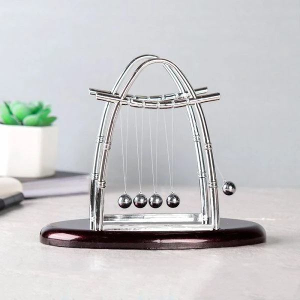 Маятник 11*18*14,5см металл/пластик H51S (144)