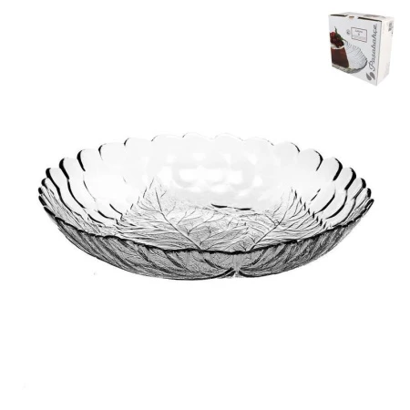 Тарелка глубоккая набор 6шт 19,5см стекло СУЛТАНА (4)