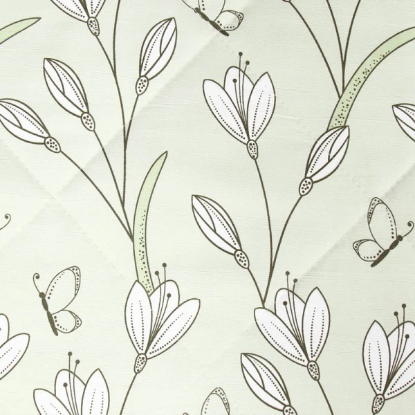 Покрывало 2сп 180*230±5 жатка 100% п/э LoveLife Tulips
