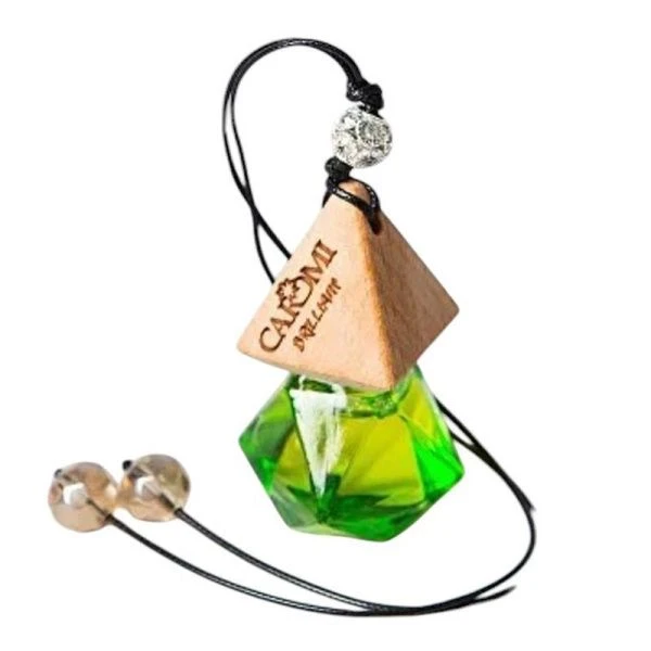 Ароматизатор подвесной CAROMI Brilliant #1 Emerald зеленый флакон 8мл по мотивам Zielinski & Rozen С