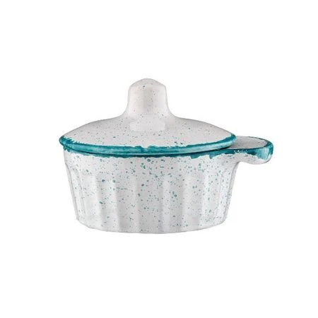 Кокотница с крышкой керамика 200мл Ностальгия варадеро (12)