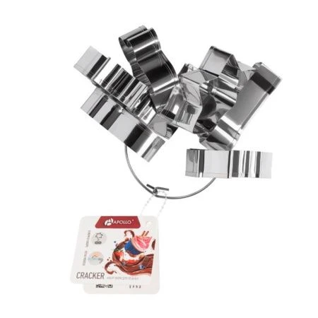 Форма для печенья набор 8шт нерж.сталь Cracker CRC-08** (120)