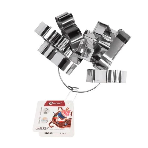 Форма для печенья набор 8шт нерж.сталь Cracker CRC-08** (120)