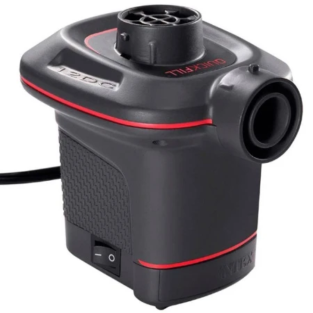 Насос электрический 12В от прикуривателя, 650л/м, 3 насадки в комплекте Quick-Fill DC (6)