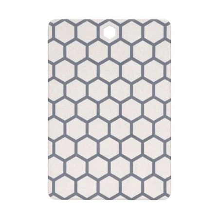 Доска разделочная 36,8*25,3*0,8см пластик SHAM антибактериальная поверхность (8/16)