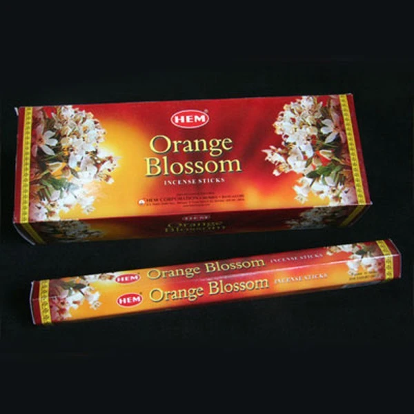 Благовония шестигранник 20 палочек HEM Orange Blossom Цветущий апельсин 186OB (6) Благовония шестигранник 20 палочек HEM Orange Blossom Цветущий апельсин 186OB (6)