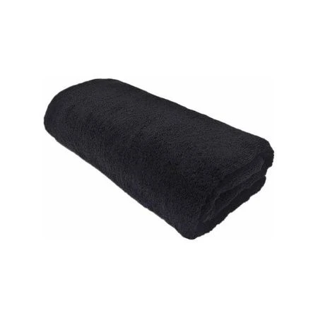 Полотенце махровое 40*70см Моно черный 400гр м4013_26