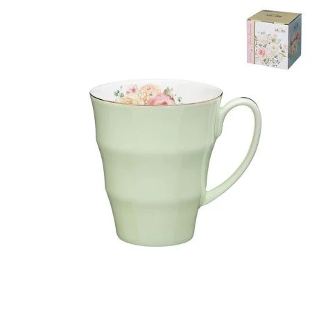 Кружка 350мл фарфор Времена года мятная (36) Кружка 350мл фарфор Времена года мятная (36)