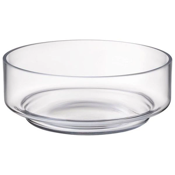 Фруктовница 22*10,5см стекло/дерево на подставке (8)