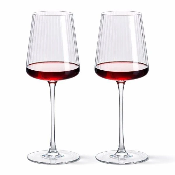 Бокалы для вина набор 2шт 350мл 5,3*8*24см стекло Delicate подар.уп CRY35/JC-18286 (12)