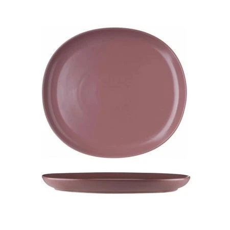 Блюдо сервировочное 31см керамика BILLIBARRI LESS MATT DARK PURPLE (4)