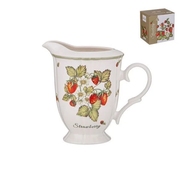 Кувшин фарфор 1200мл Strawberry (8)