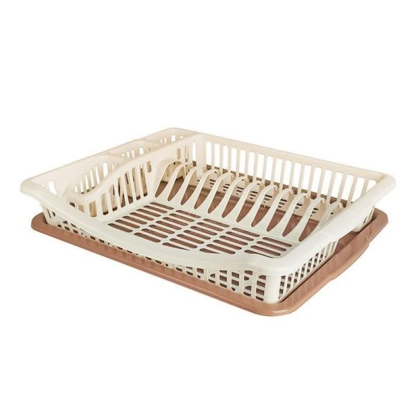 Сушилка для столовых приборов пластик Stockholm шоколадный мокко (5)