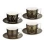 Чайный набор 8пр фарфор Top Style на 4 персоны 230мл (12/8)