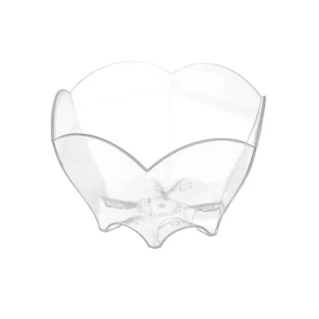 Форма одноразовая фуршетная 70мл 65мм полистирол прозрачная Весна арт. 5021 (25/500)