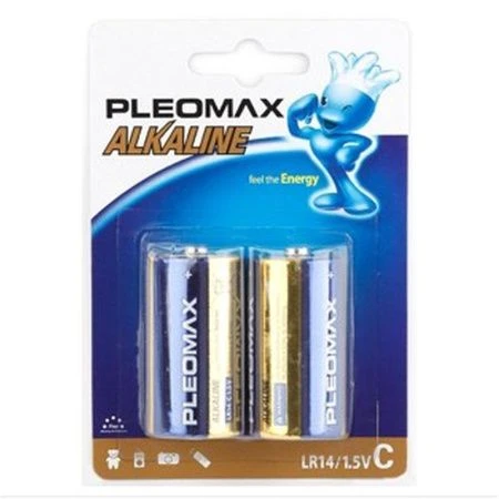 Батарейки набор 2шт Samsung Pleomax LR14-2ВL