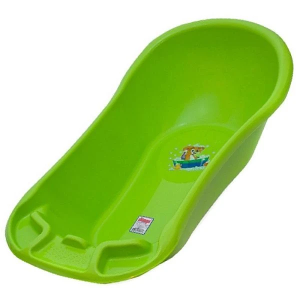Ванночка детская 55л 100*51*27см пластик ДУНЯ new салатовый 12001 (5)