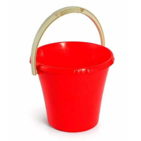 Ведро 14л пластик ЛИБЕРТИ красное мерное с крышкой  С605ККРА (11)