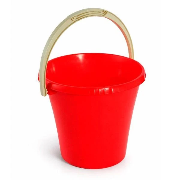Ведро 14л пластик ЛИБЕРТИ красное мерное с крышкой  С605ККРА (11)