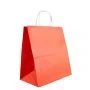 Пакет бумажный с кручеными ручками 24*28*14см красный (300) Пакет бумажный с кручеными ручками 24*28*14см красный (300)