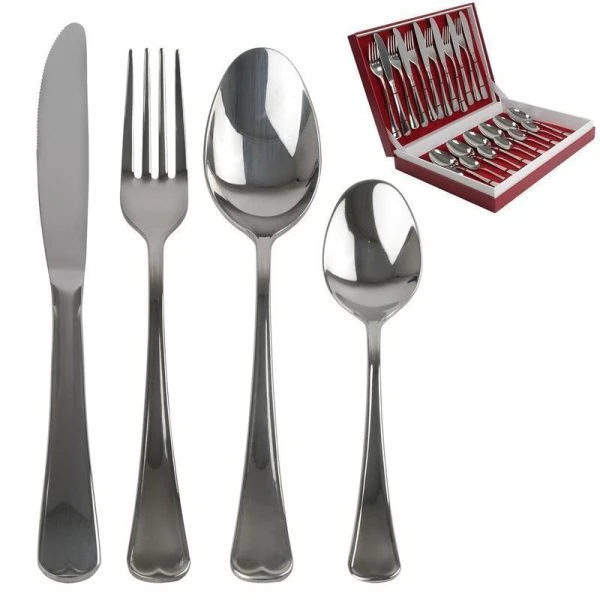 Набор столовых приборов 24пр нерж.сталь МОНДИАЛ ЭИП д/к н28 18/10