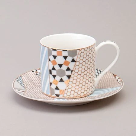 Чайный набор 12пр фарфор TOP STYLE на 6 персон 250мл