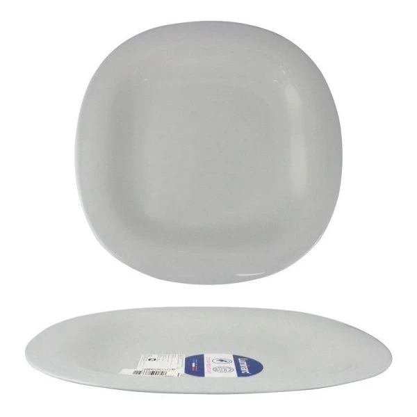 Тарелка мелкая 19см стеклокерамика КАРИН ГРАНИТ десертная N6613 (24)