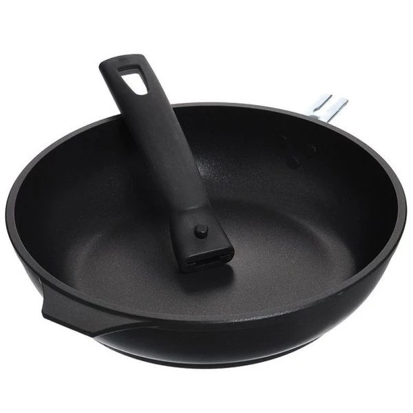 Сковорода 28см h6,5см алюминий АП ТРАДИЦИЯ без крышки съемная ручка (8/4)