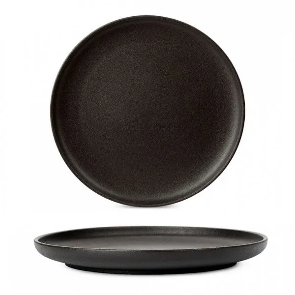 Тарелка мелкая 26см фарфор ROCK BLACK обеденная DM8020 (6)