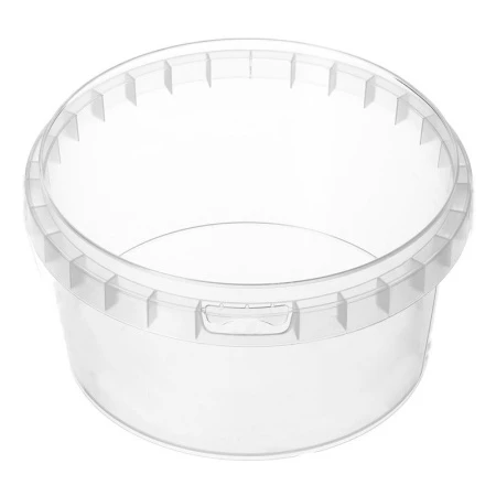 Контейнер для пресервов с крышкой 650мл пищевой пластик прозрачный 132*112*70мм Контейнер для пресервов с крышкой 650мл пищевой пластик прозрачный 132*112*70мм