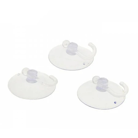 Набор крючков пластик 20шт. на присоске d4см JC-1667 (2000)