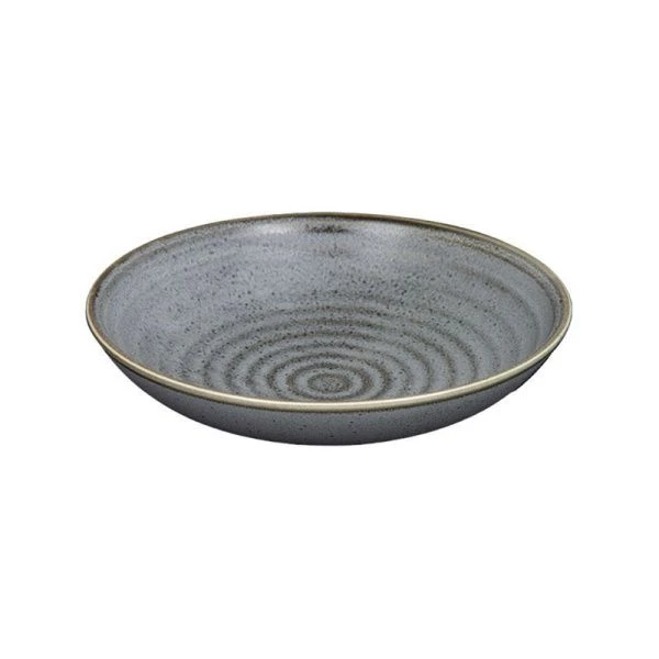 Тарелка глубокая для пасты 20,3см 800мл фарфор URBANO серый [11016cem] (6)