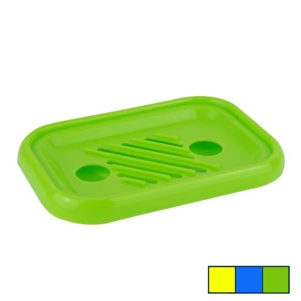 Мыльница на раковину 13*8,5см пластик (150) ВЫВОД