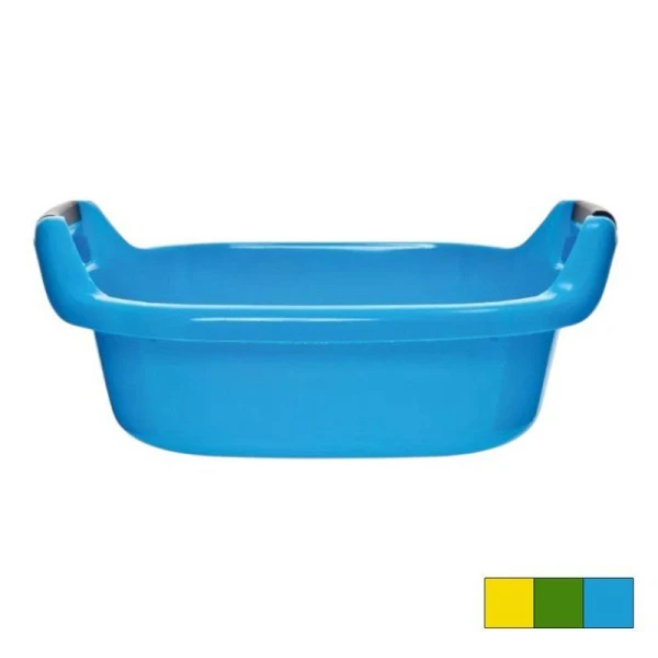 Таз 20л пластик овальный с ручками (8)