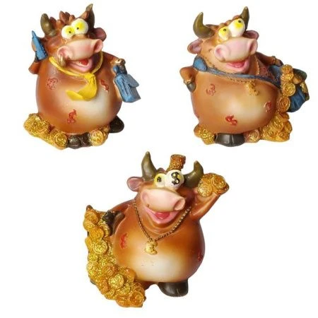 Фигурка Корова / Бык 7см (6видов) (288)