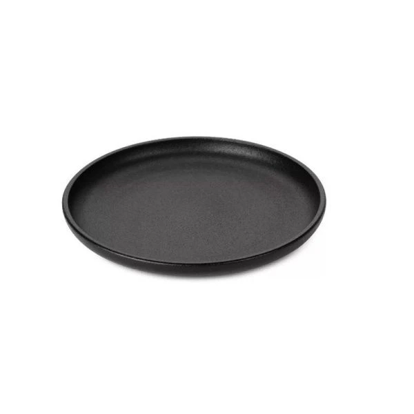 Тарелка мелкая 21см фарфор ROCK BLACK десертная DM8022 (6)