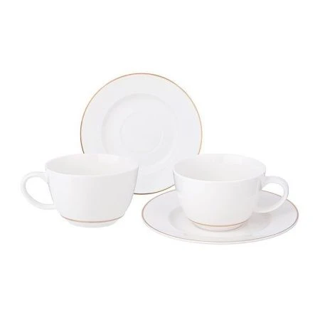 Чайный набор 4пр фарфор Style на 2 персоны 270мл (12)